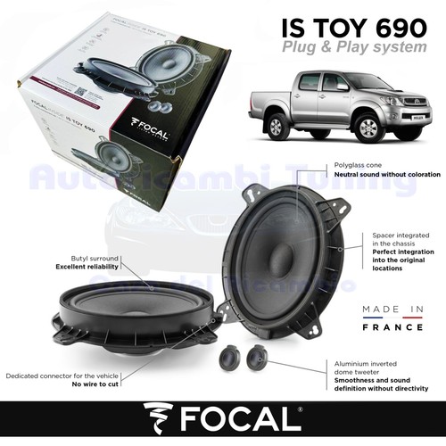 Enceintes avant focal - avant,