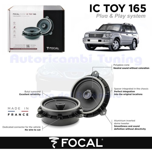 Enceintes arrière focal plug - arrière,